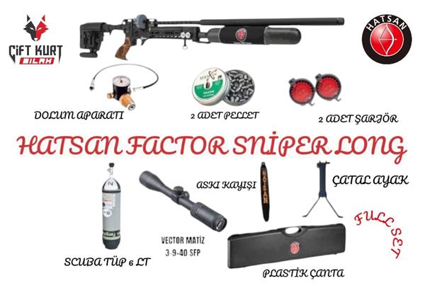 Hatsan Factor Sniper Long 6.35 Full Set 